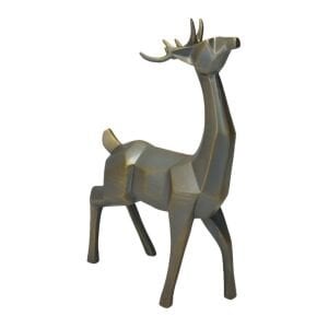 Kubik Geyik Biblo Eskitme 20x28cm