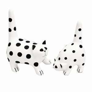 2li Set Puanlı Kedi 20x29cm