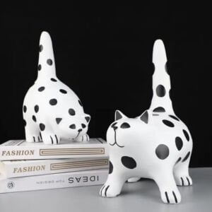 2li Set Puanlı Kedi 20x29cm