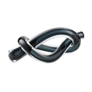 Cam Düğüm Obje Mavi 8x22cm