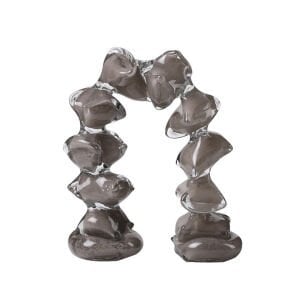 Cam Soyut Obje 19x22cm