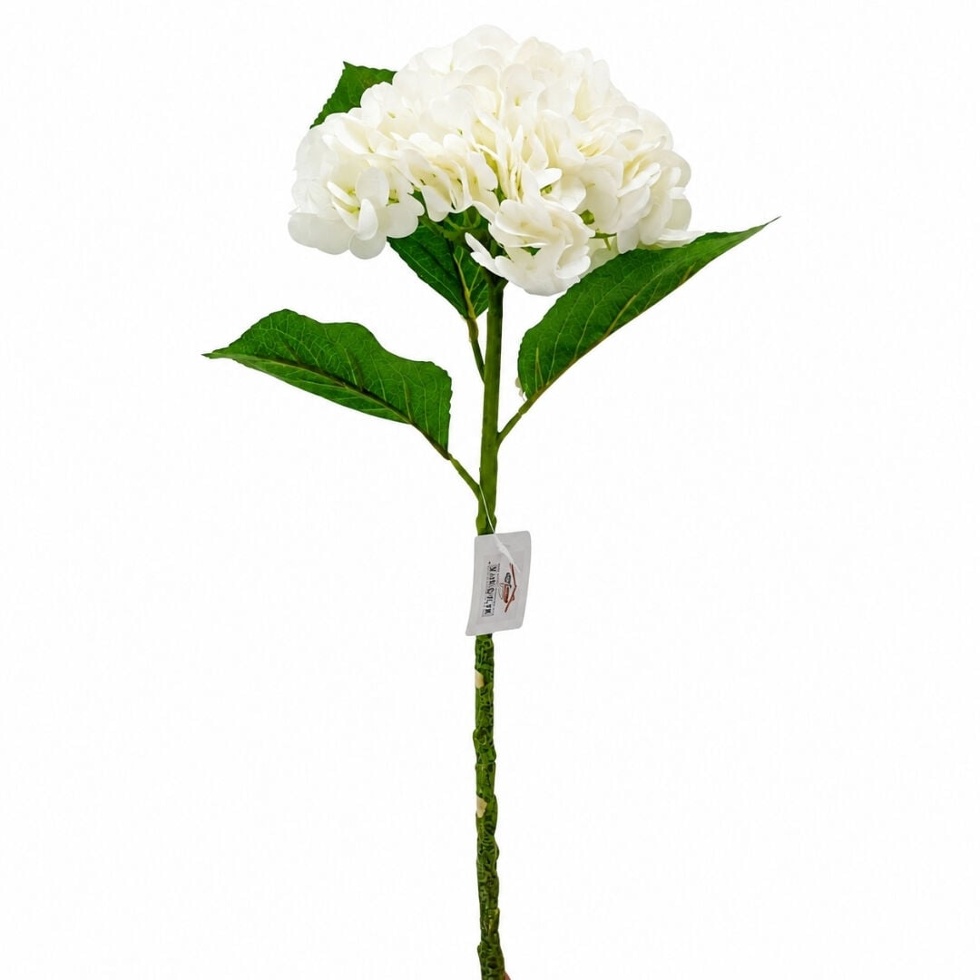 Ortanca Çiçek Beyaz 50cm