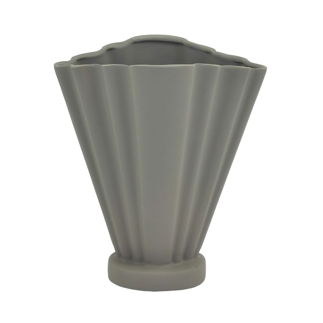 Fırfır Vazo 22x25cm Vizon