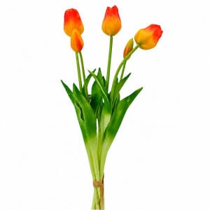 Islak Dokulu Lale Turuncu 47cm