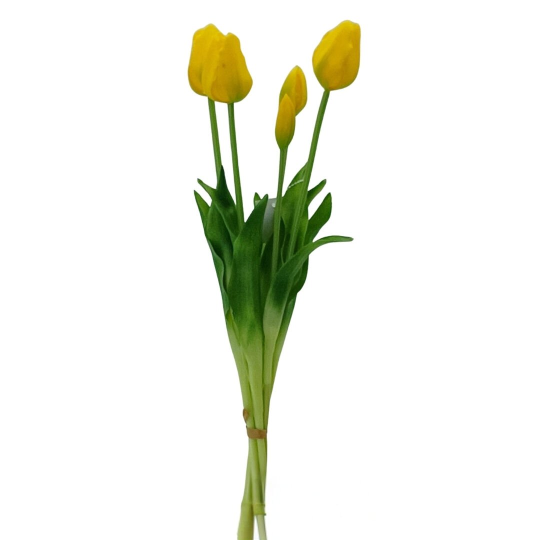 Islak Dokulu Lale Sarı 47cm