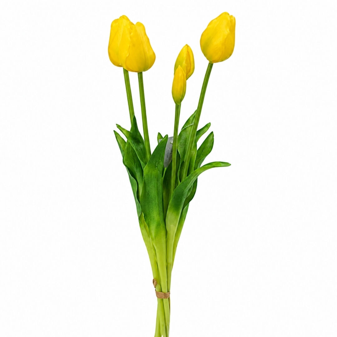 Islak Dokulu Lale Sarı 47cm