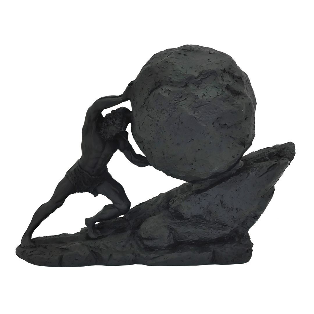 Sisifos Biblo 18x28cm Siyah