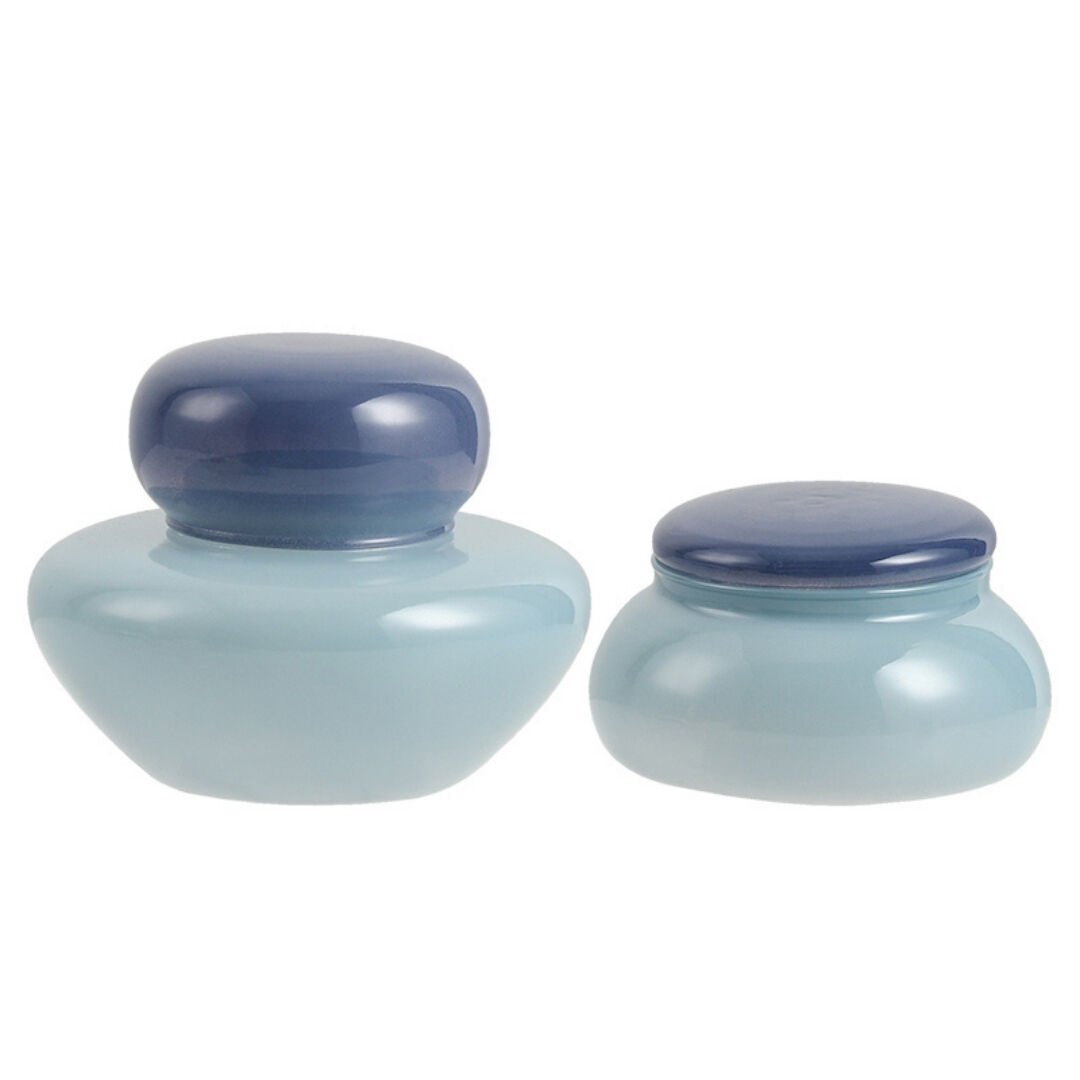 2li Set Dekoratif Cam Kutu 10x12cm