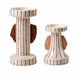 2li Set Seramik Obje 12x26cm