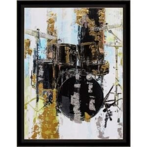 Abstre Bateri Tuval Tablo 102x132cm