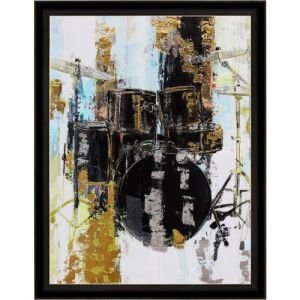 Abstre Bateri Tuval Tablo 102x132cm