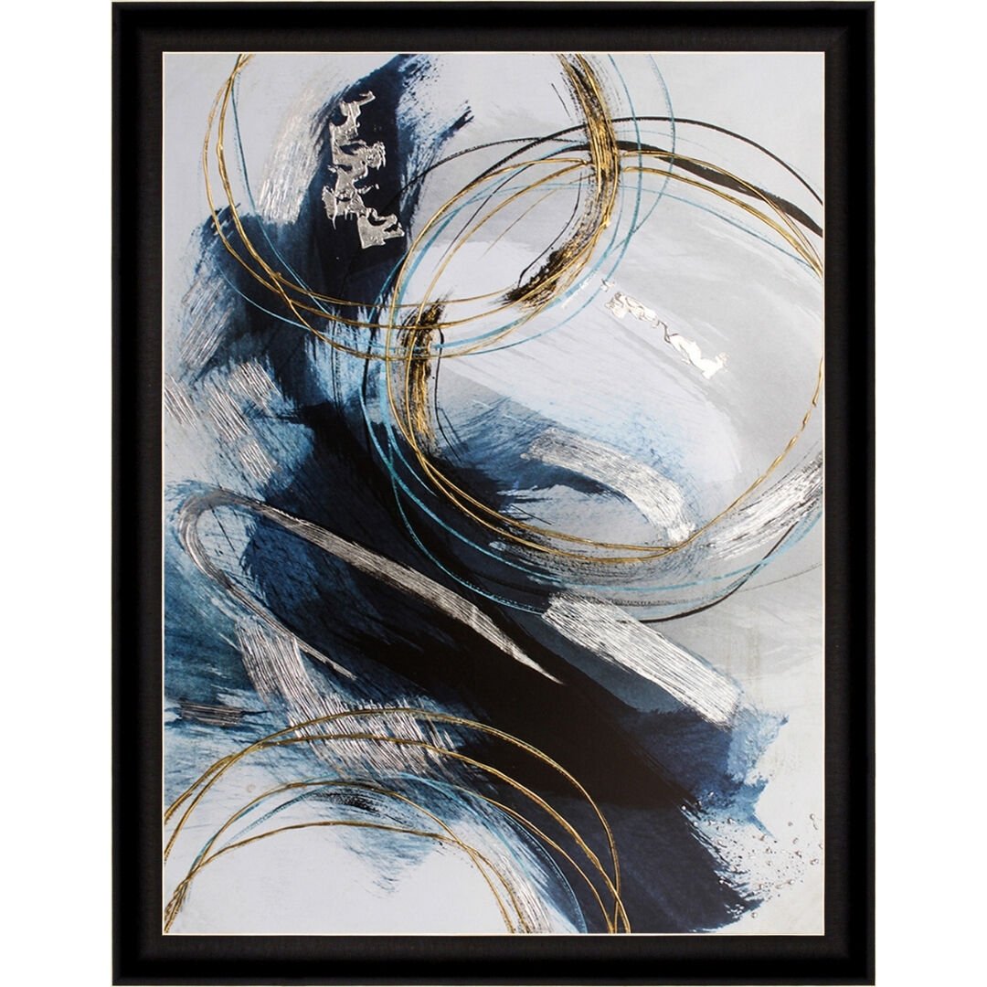 Abstre Soyut Tuval Tablo 102x132cm