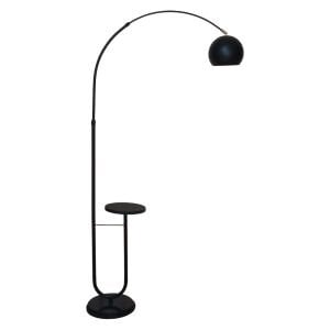 Sehpalı Golf Lambader Siyah 90x182cm