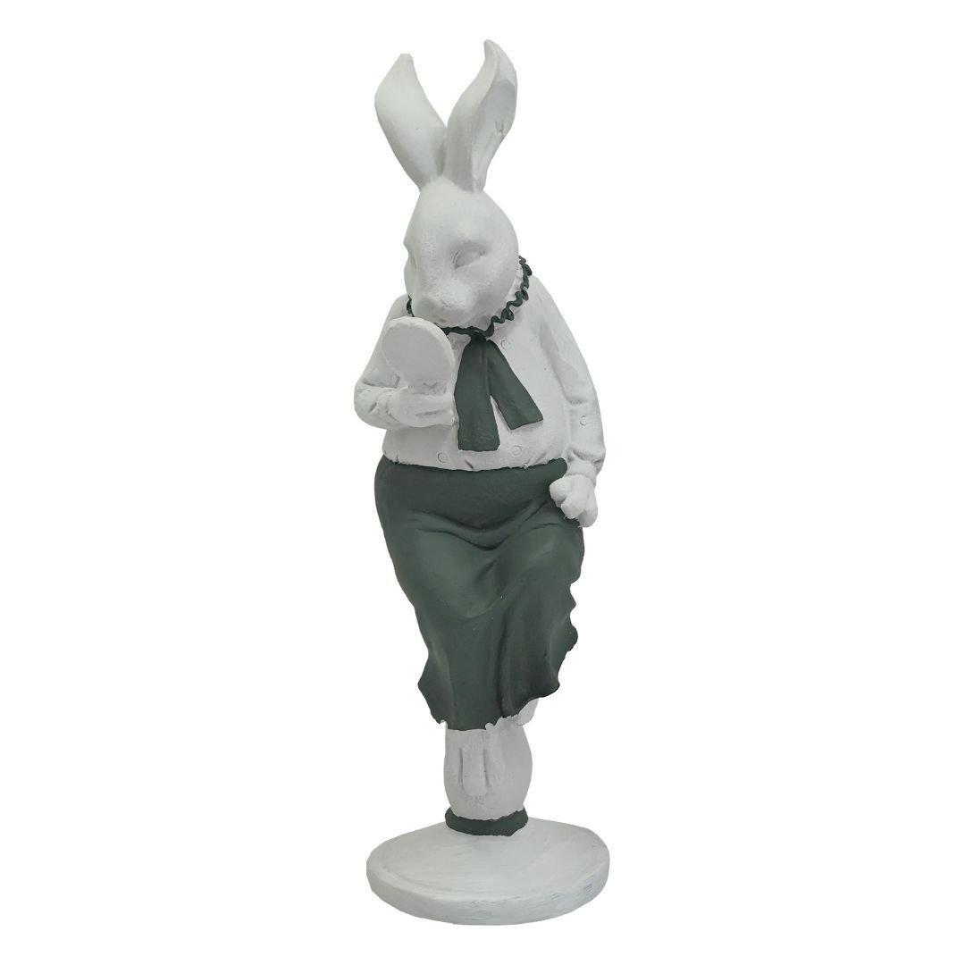 Oturan Kadın Tavşan 7x25cm