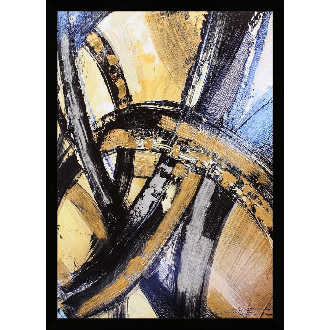 Abstre Soyut Tuval Tablo 75x105cm