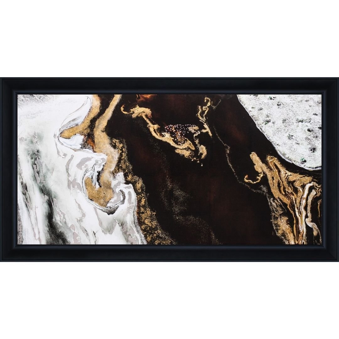 Abstre Soyut Tuval Tablo 85x155cm