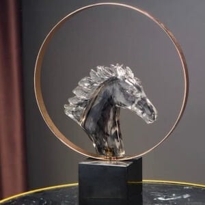 Çemberli At Obje 25x35cm