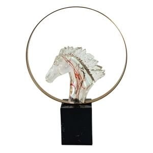 Çemberli At Obje 25x35cm