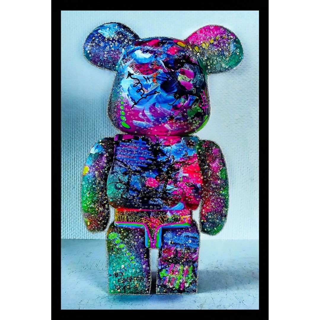 Epoksi Ayıcık Tablo 65x95cm