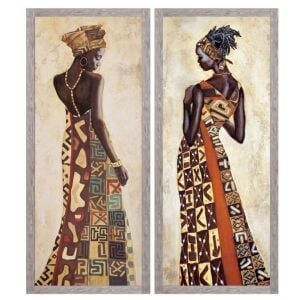 UV 2 li Set Afrika Tablo 90x105cm