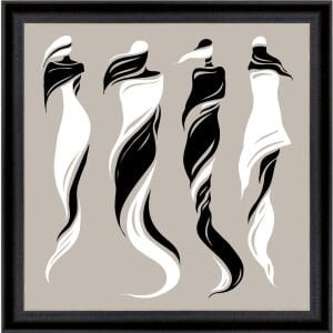 UV Model Kadınlar Tablo 85x85cm