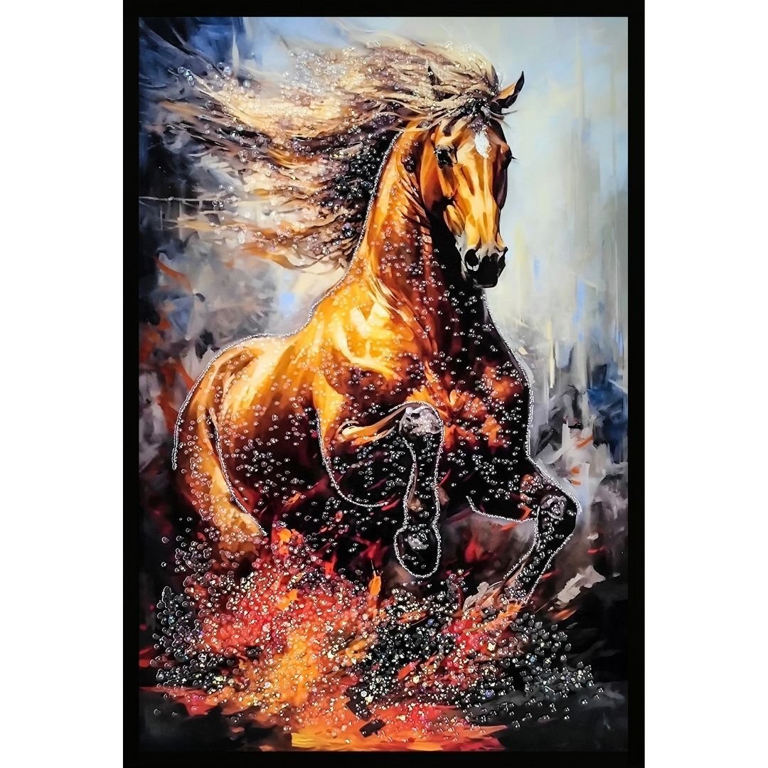 Epoksi At Tablo 85x125cm