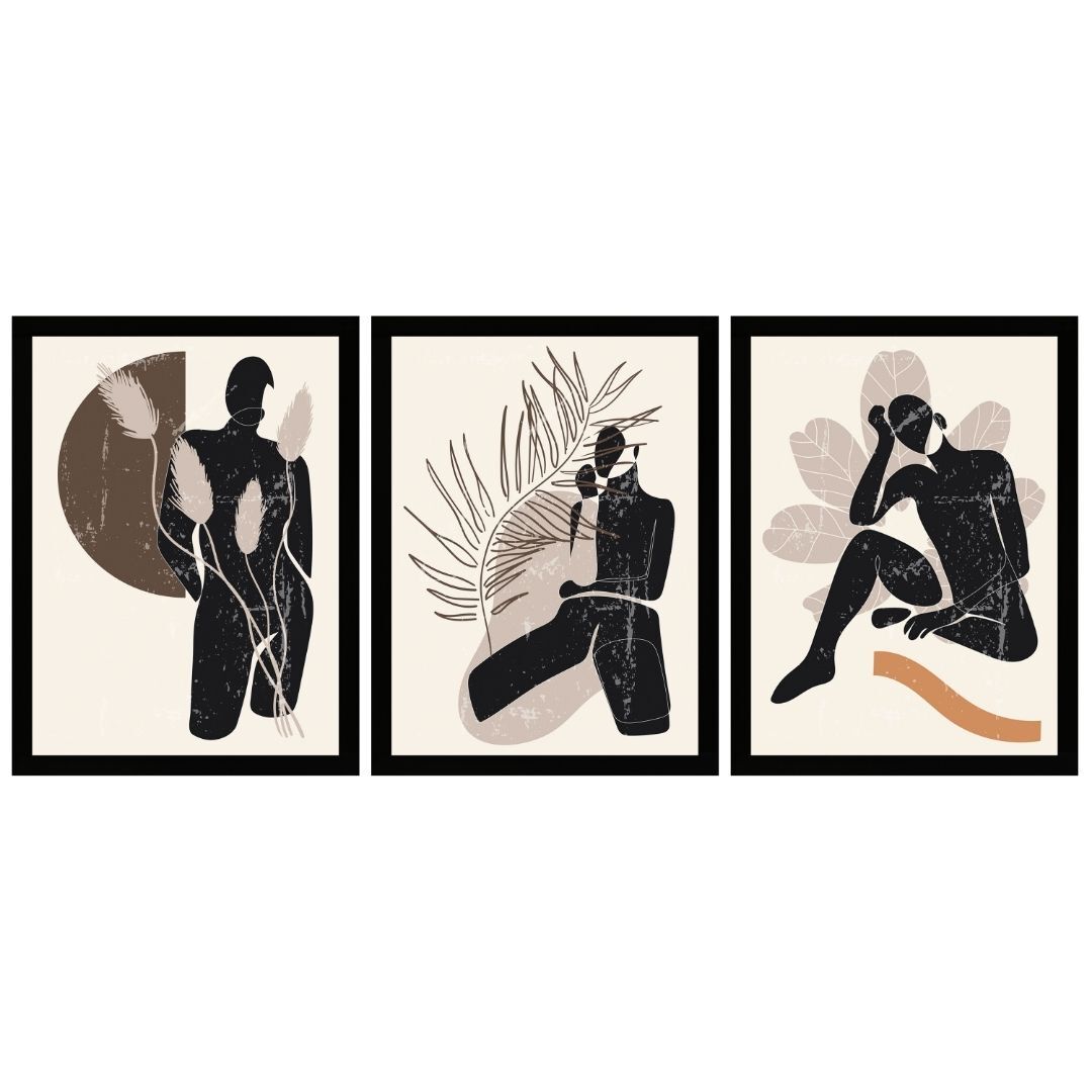 UV 3 lü Set İskandinav Tablo 80x180cm