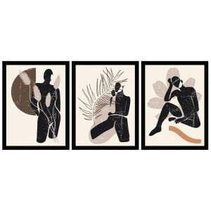 UV 3lü Set İskandinav Tablo 80x180cm