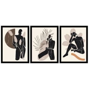 UV 3lü Set İskandinav Tablo 80x180cm