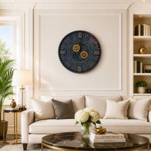 Çarklı Duvar Saati 60cm