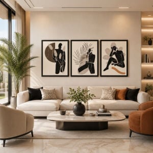 UV 3lü Set İskandinav Tablo 80x180cm