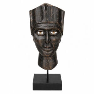 Ahşap Oyma  Buda Biblo 16x41cm