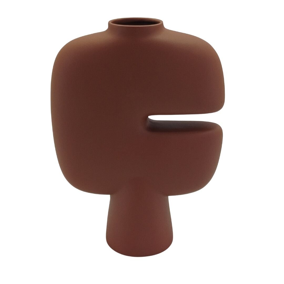 C Vazo 22x29cm Kiremit