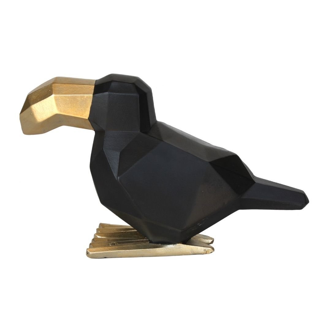 Kubik Siyah Kuş 14x23cm