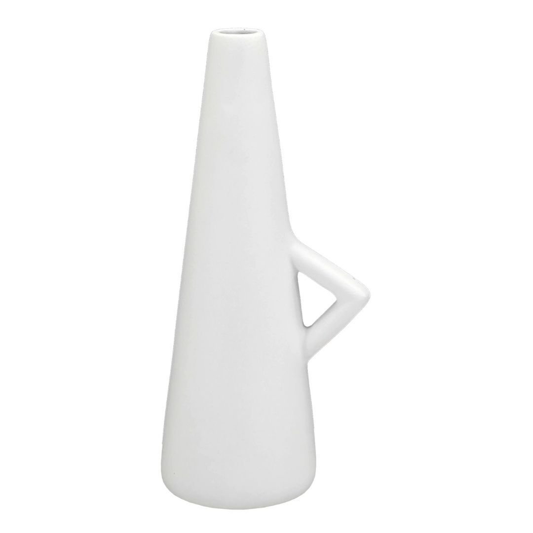 Modern Vazo 11x28cm Beyaz