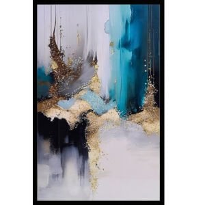Epoksi Soyut Tablo 75x115cm