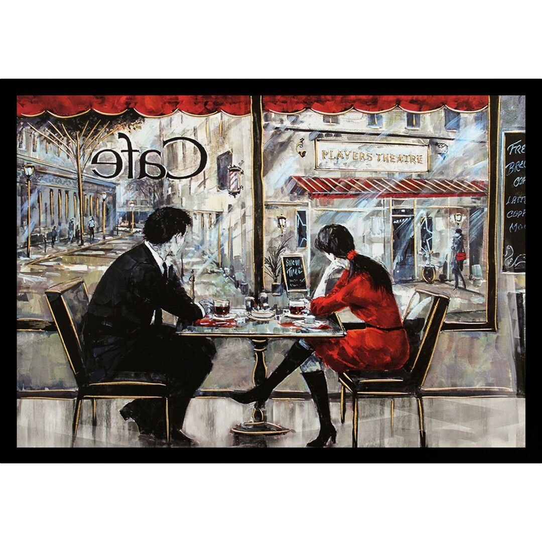 Cafe Tuval Tablo 75x105cm