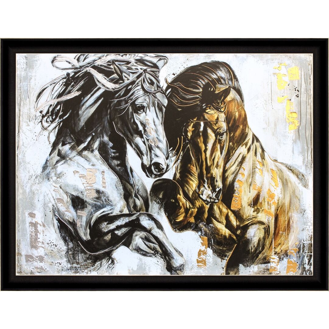 Atlar Tuval Tablo 102x132cm