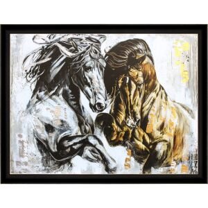 Atlar Tuval Tablo 102x132cm