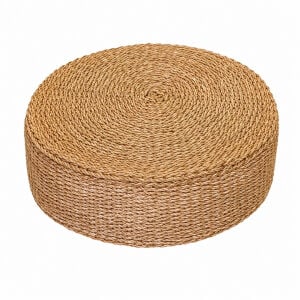Hasır Yassı Puf 60cm∅
