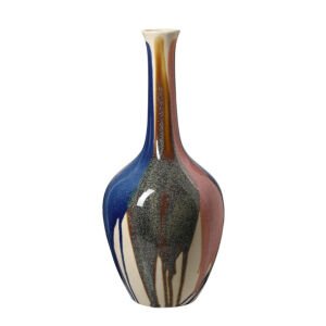 Renkli Seramik Vazo 21x45cm