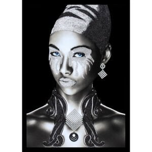 Bayan Tuval Tablo 75x105cm