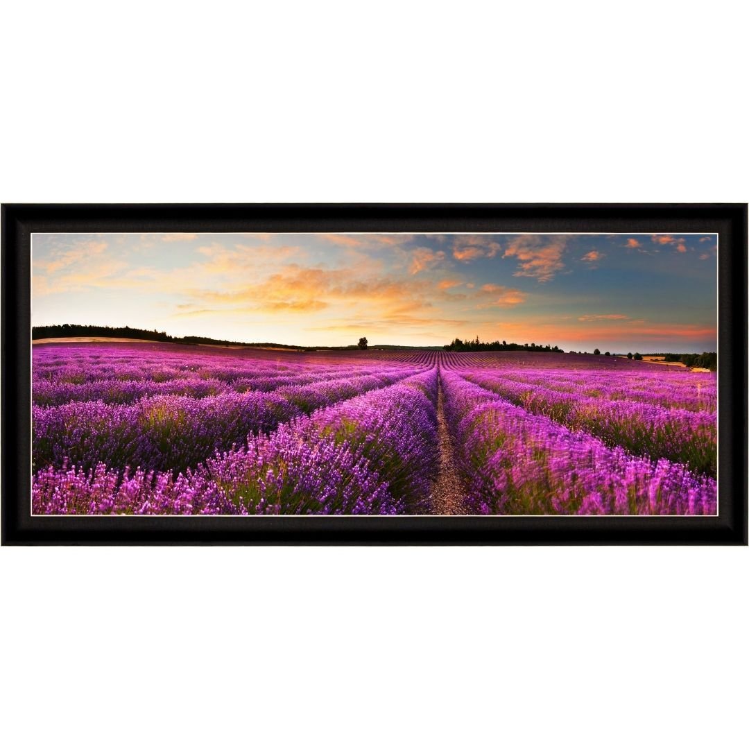 UV Lavanta Bahçesi Tablo 67x142cm