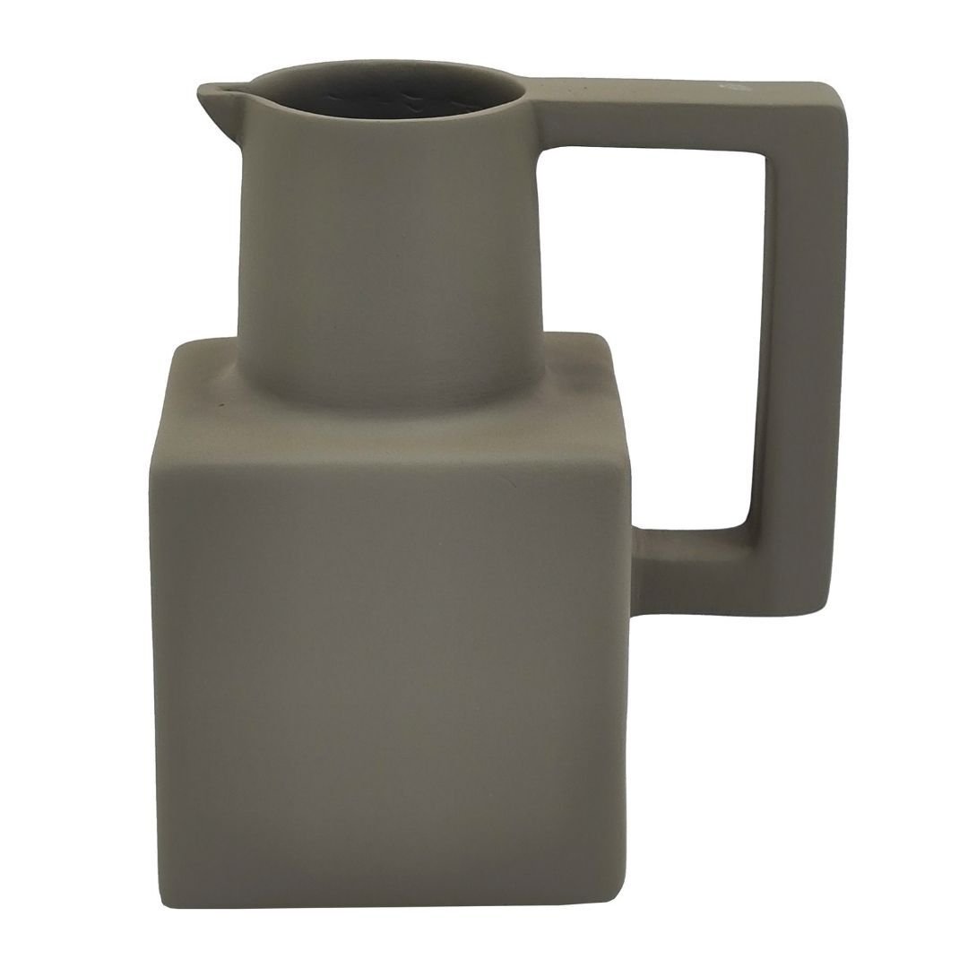 Dekor Küp Vazo 17x19cm Vizon