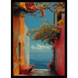 UV Denize Çıkan Yol Tablo 75x105cm