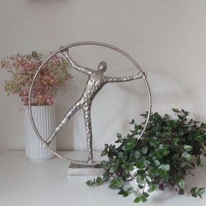 Döküm Mutlu Adam 39x40cm