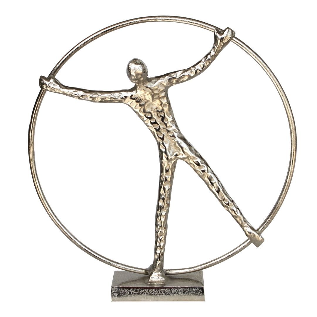 Döküm Mutlu Adam 39x40cm