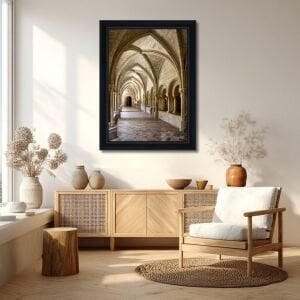 UV Kemerli Sokak Tablo 75x105cm