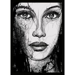 UV Kadın Tablo 75x105cm