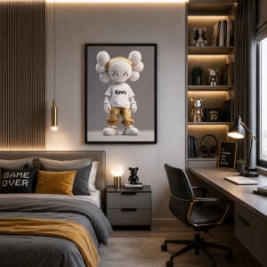UV Kaws Tablo 60x80cm